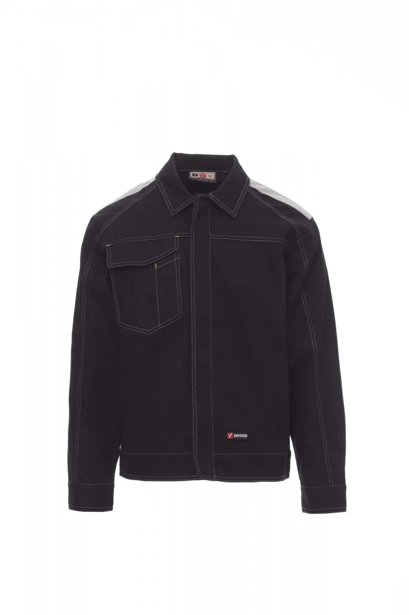 SAFE. Chaqueta ligera para todo el año, cierre delantero con botones de plástico y solapa