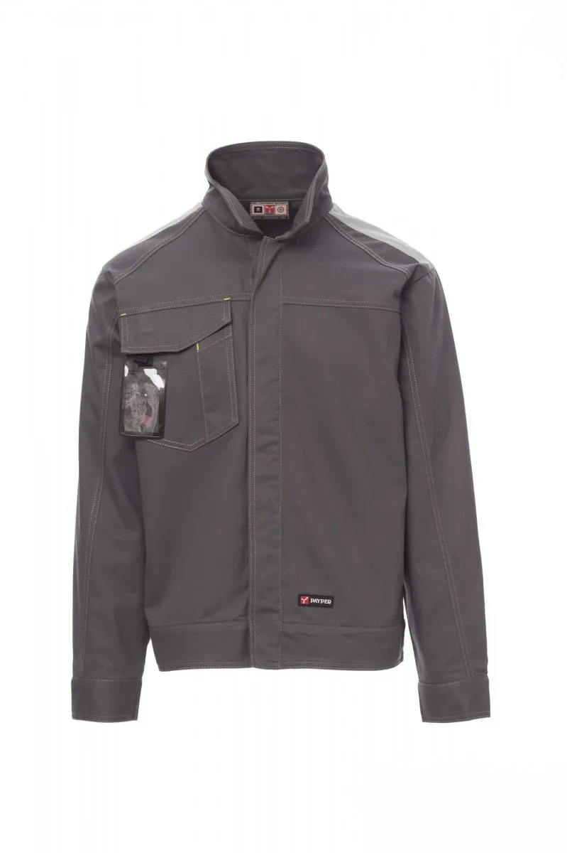 SAFE. Chaqueta ligera para todo el año, cierre delantero con botones de plástico y solapa