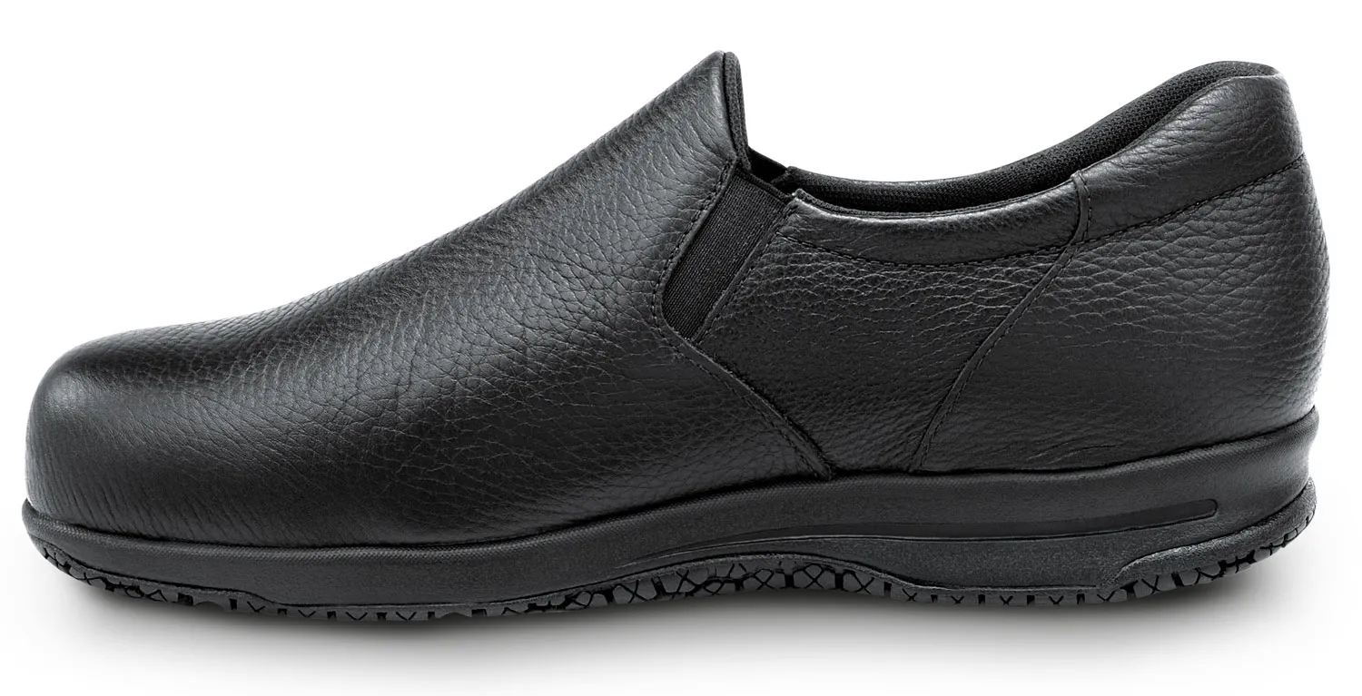 SAN ANTONIO SHOEMAKERS Pancha, con puntera blanda, antideslizante, negra, de mujer, SAS Patriot