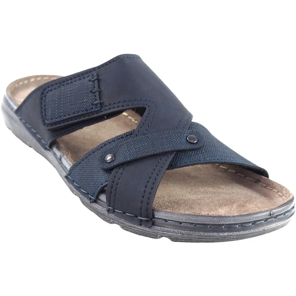Sandalia caballero  8013 azul