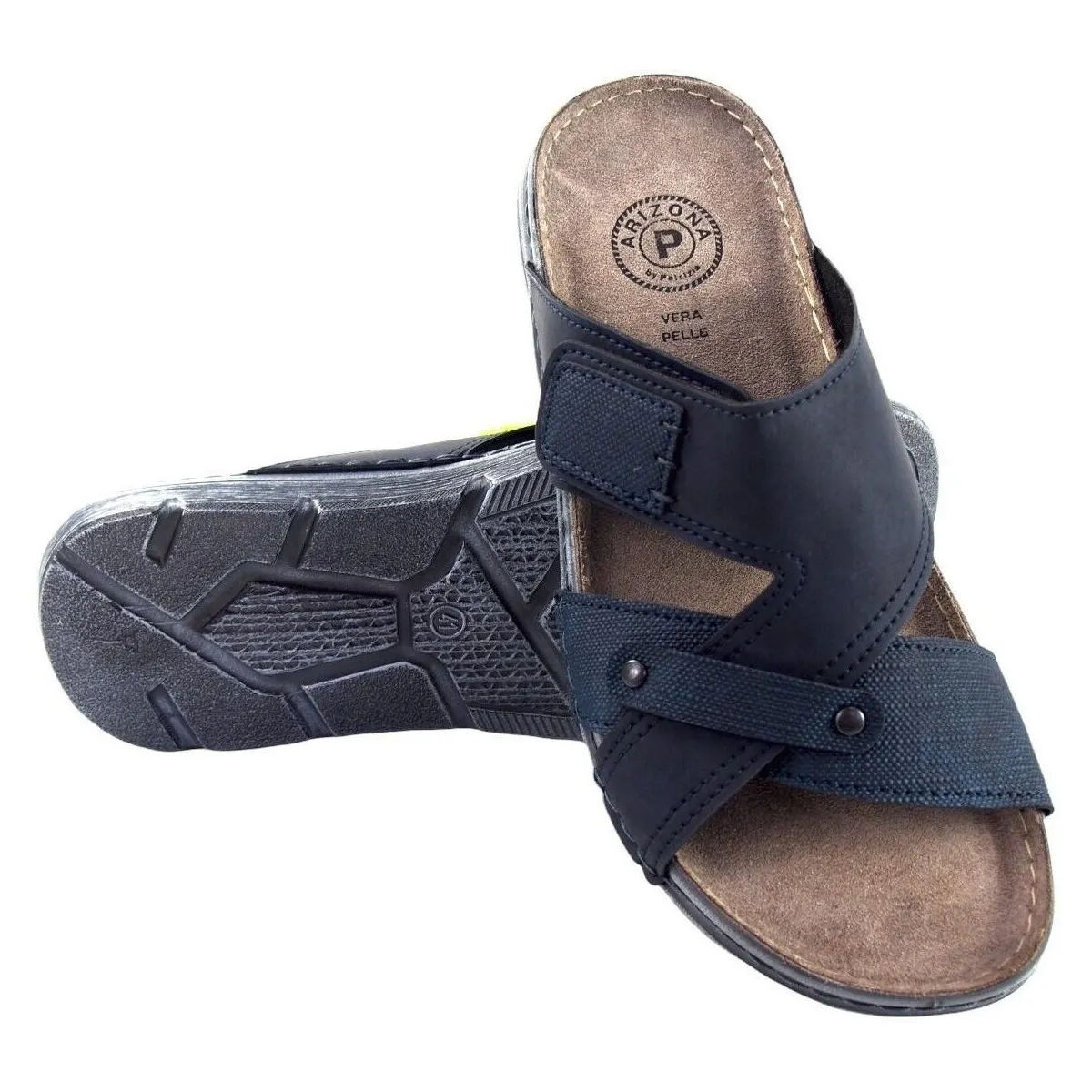 Sandalia caballero  8013 azul