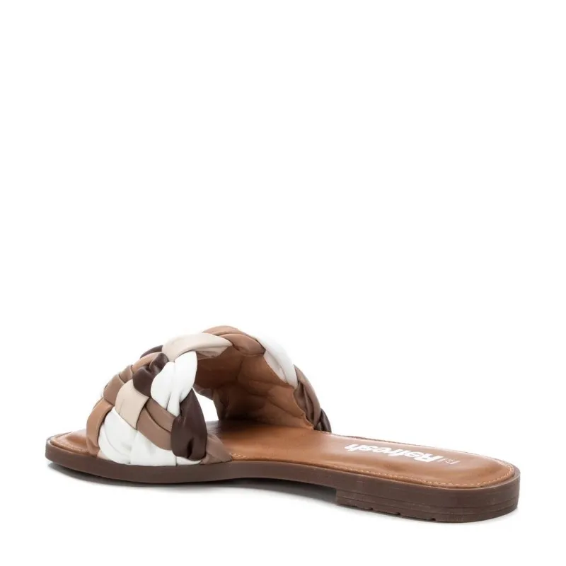 Sandalia de mujer REFRESH 079478 Beige