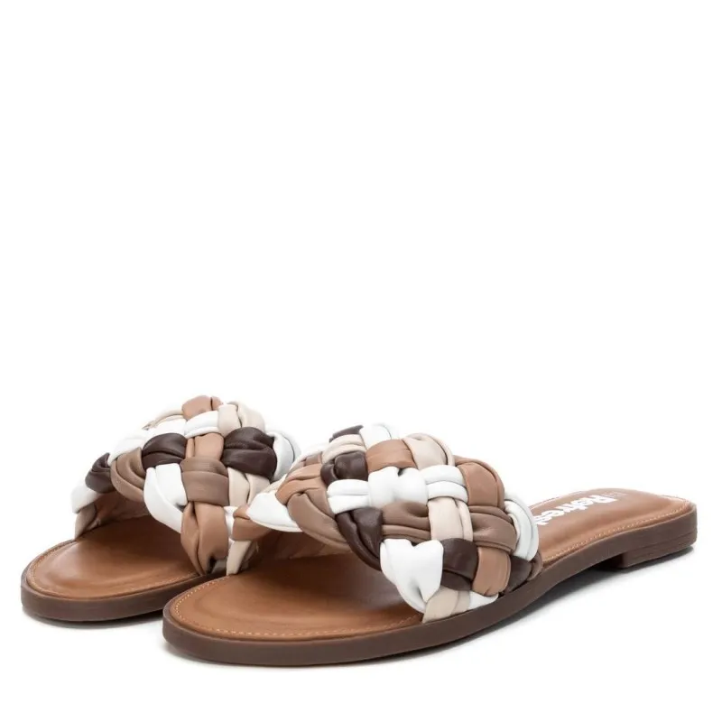 Sandalia de mujer REFRESH 079478 Beige