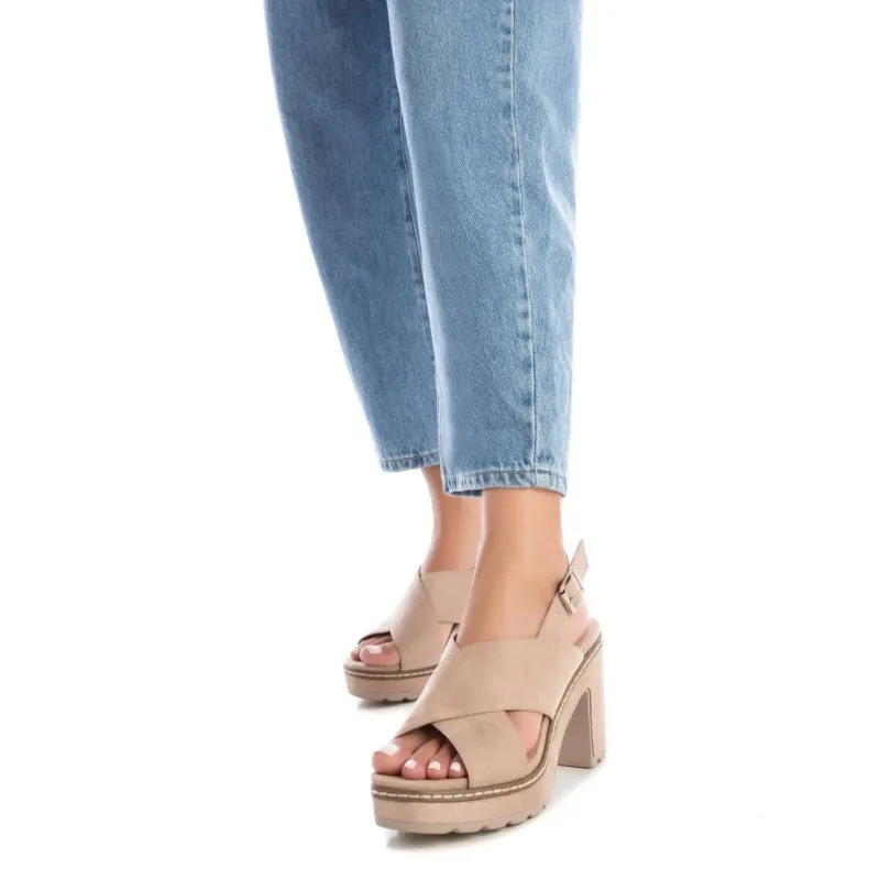 Sandalia de mujer REFRESH 171561 Beige