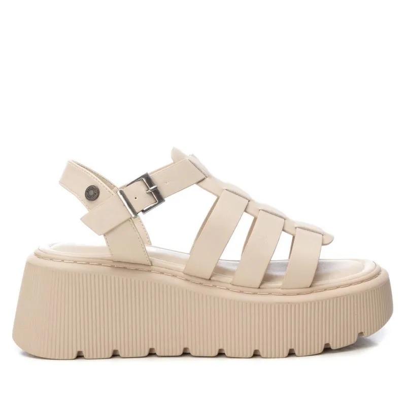 Sandalia de mujer REFRESH 171862 Beige