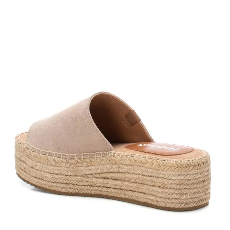 Sandalia de mujer REFRESH 171925 Beige