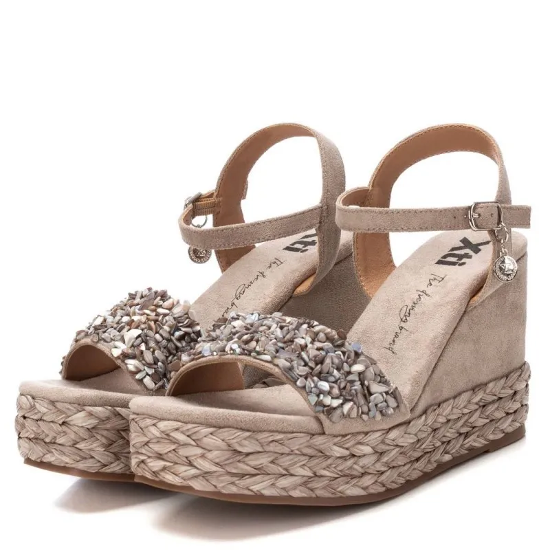 Sandalia de mujer XTI 142673 Beige