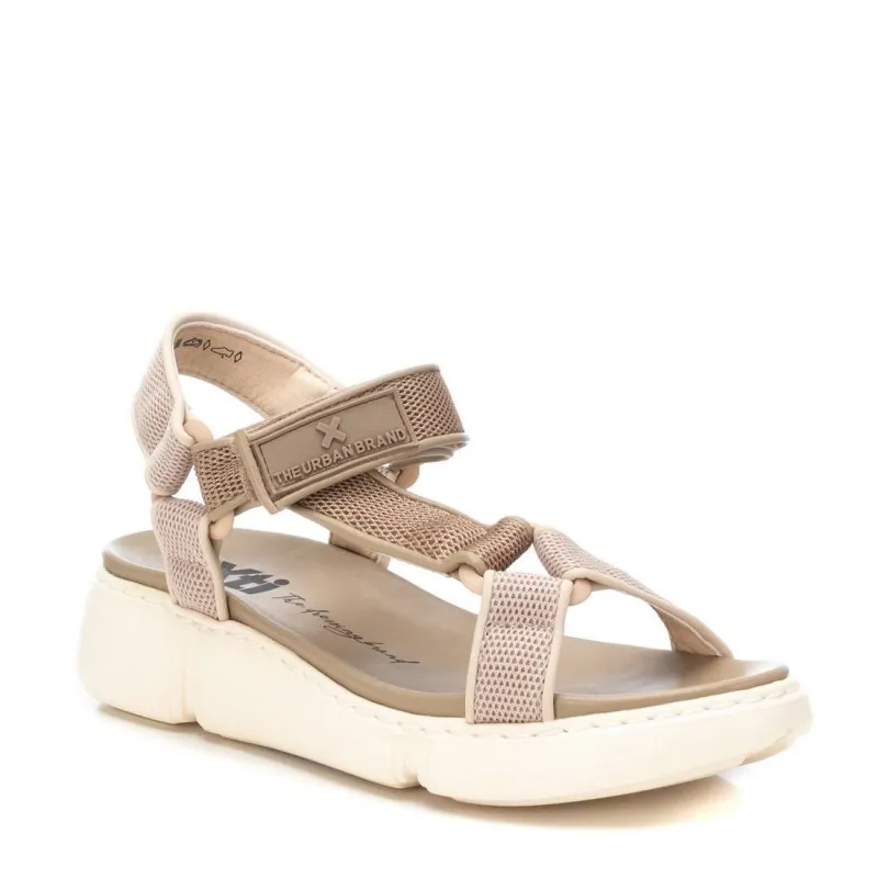 Sandalia de mujer XTI 142917 Beige