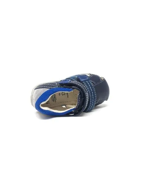 sandalia geox azul velcro