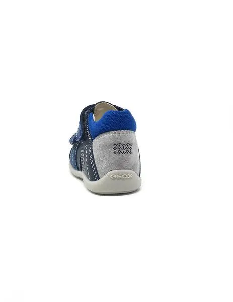 sandalia geox azul velcro