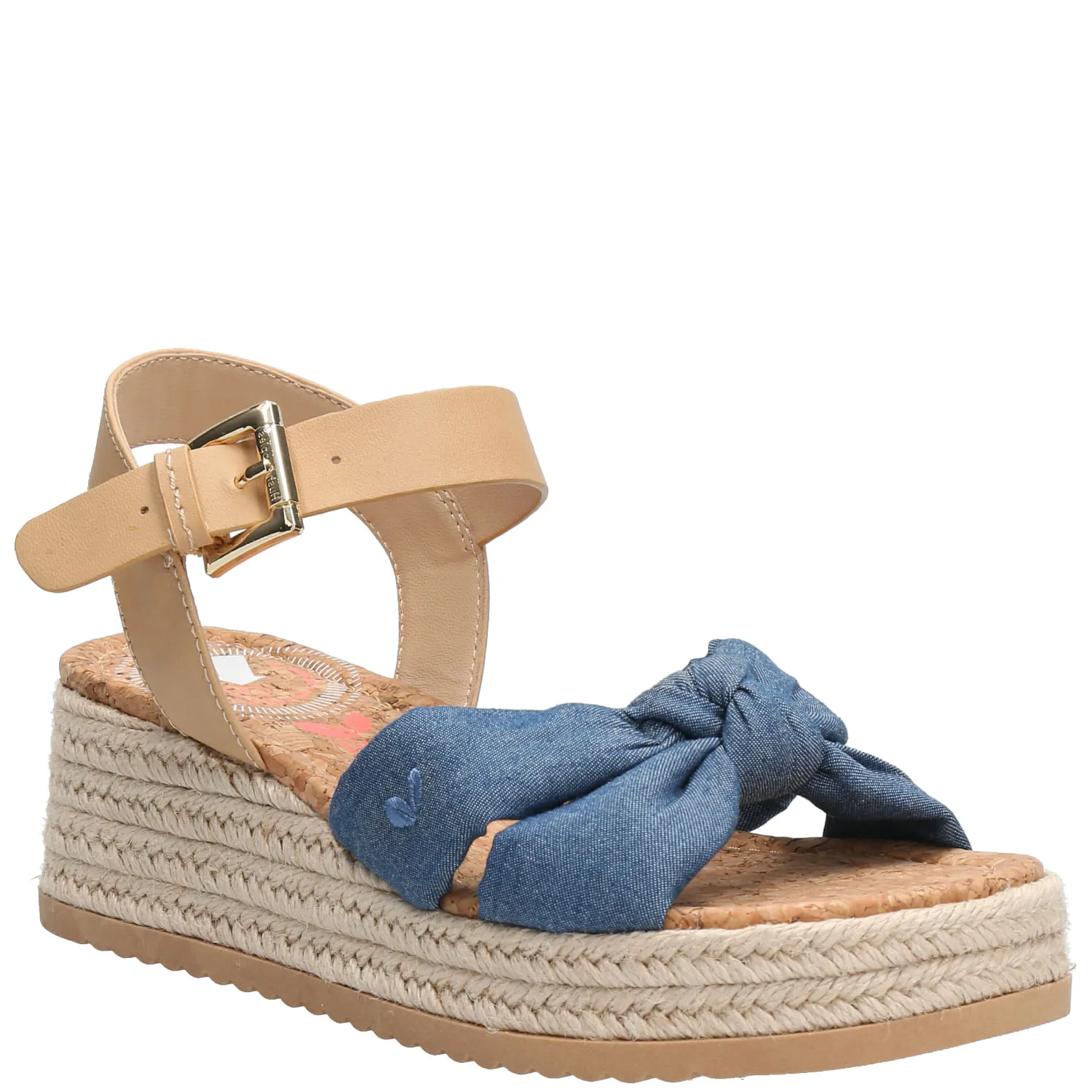 Sandalia Mujer Mia Azul