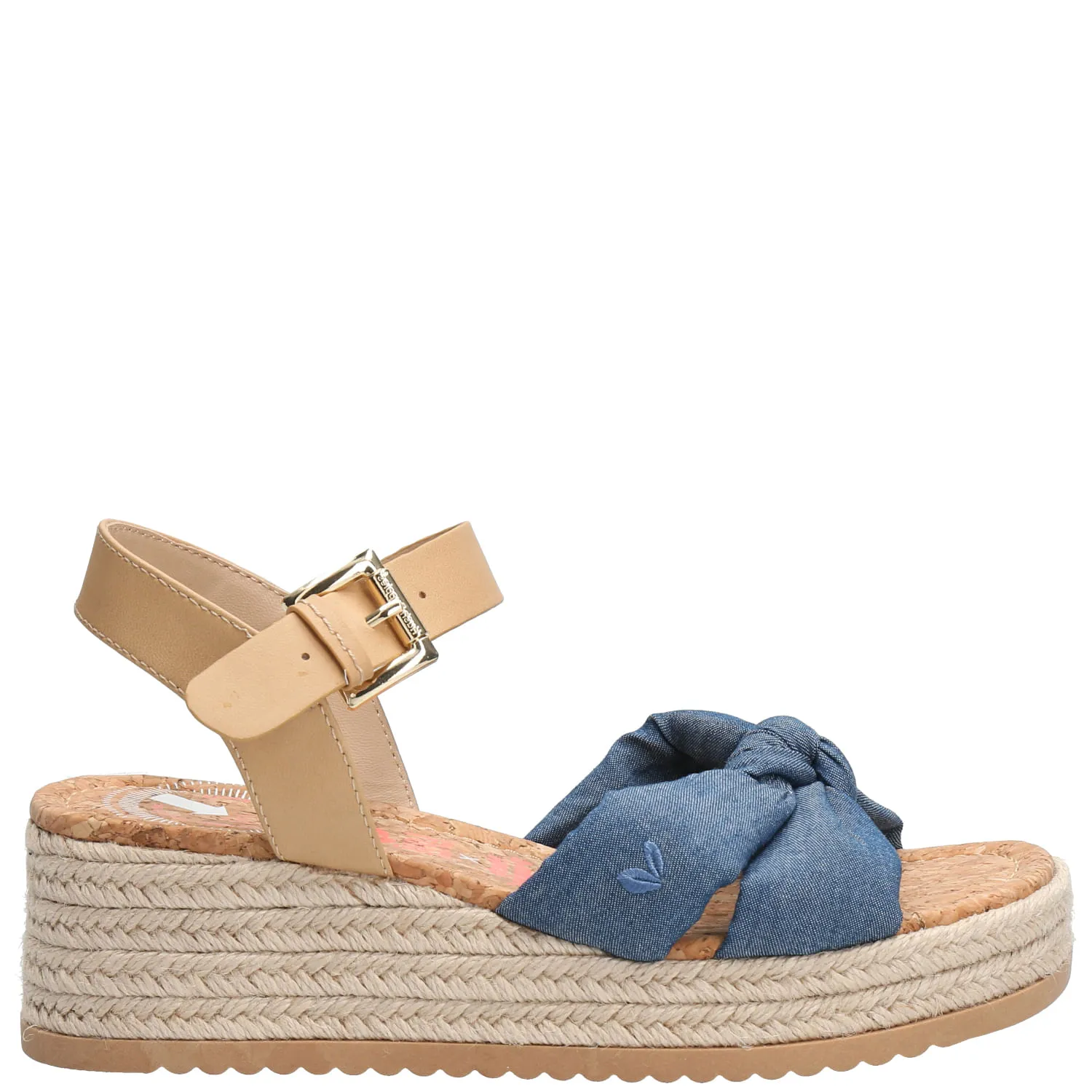 Sandalia Mujer Mia Azul