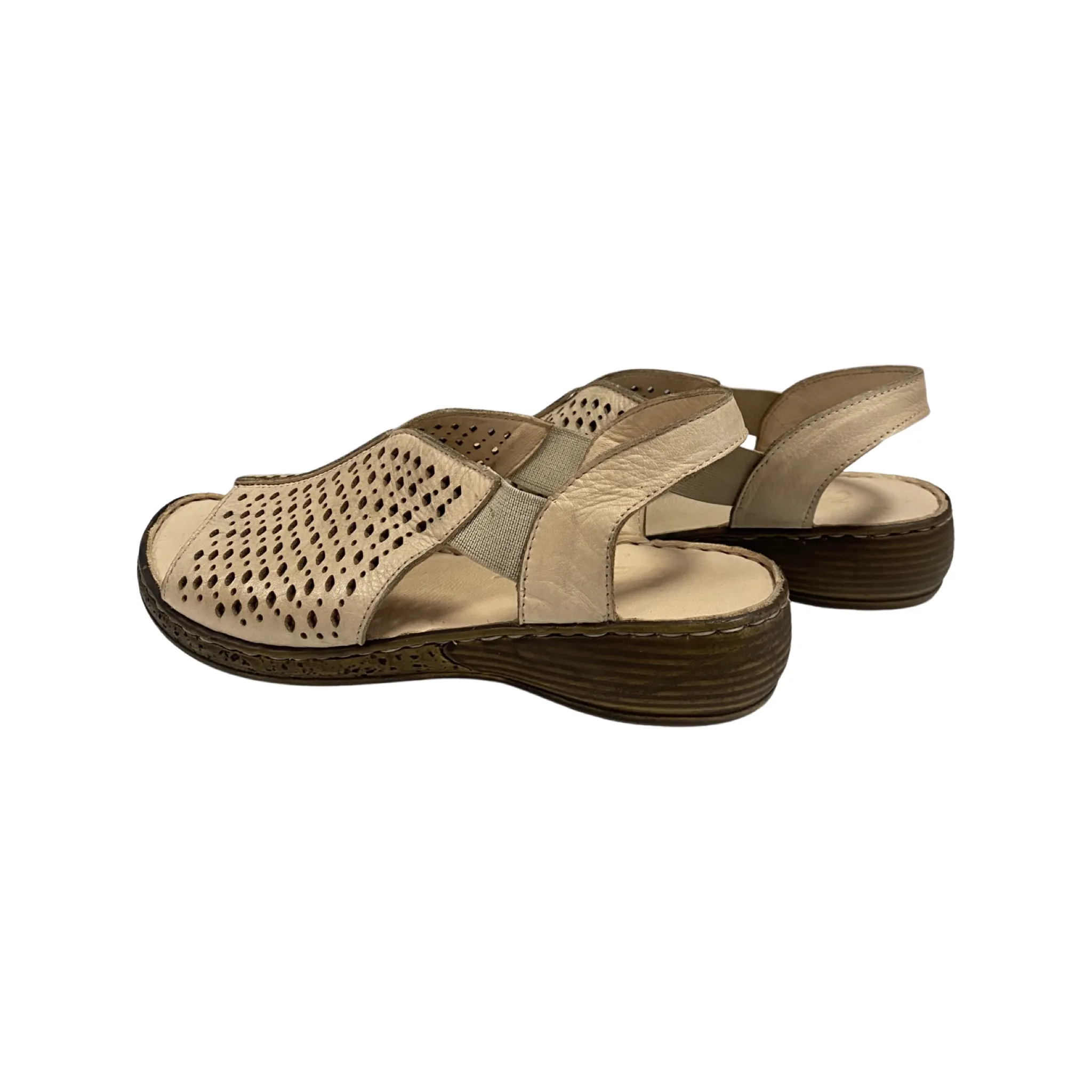 SANDALIA MUJER VICMART 97916 BEIGE