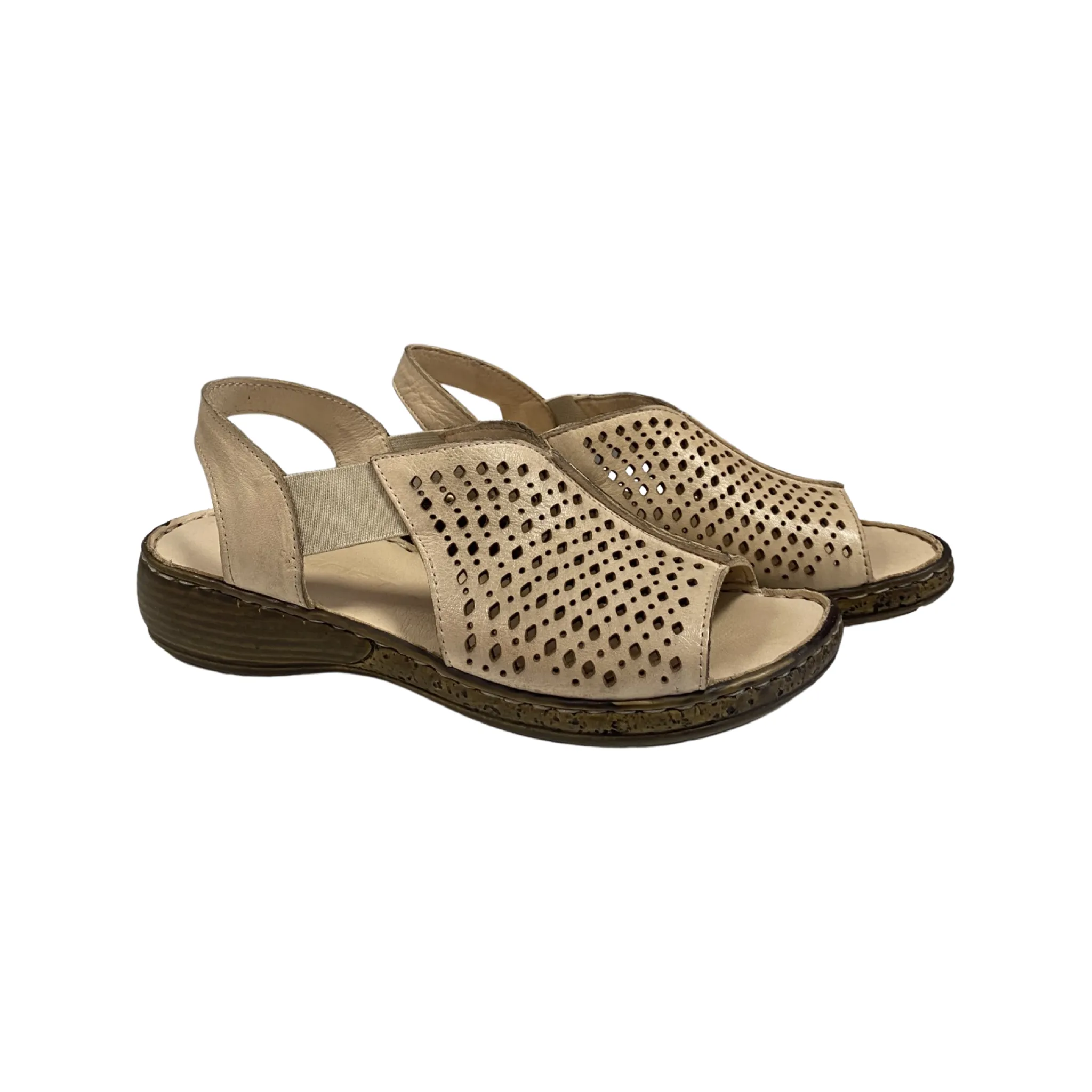 SANDALIA MUJER VICMART 97916 BEIGE