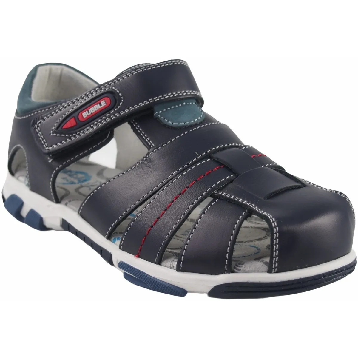 Sandalia niño  a2384 azul
