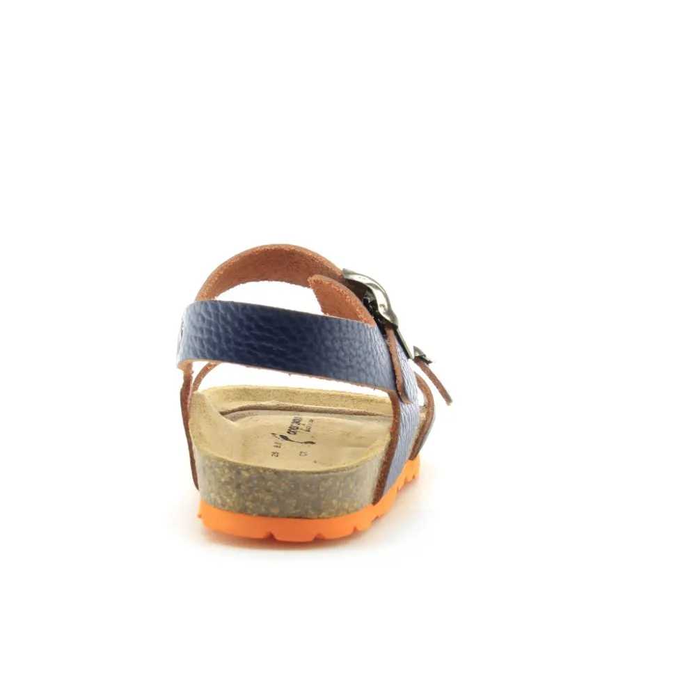 SANDALIAS ANGRYMOUNT ZUG AZULNARANJA
