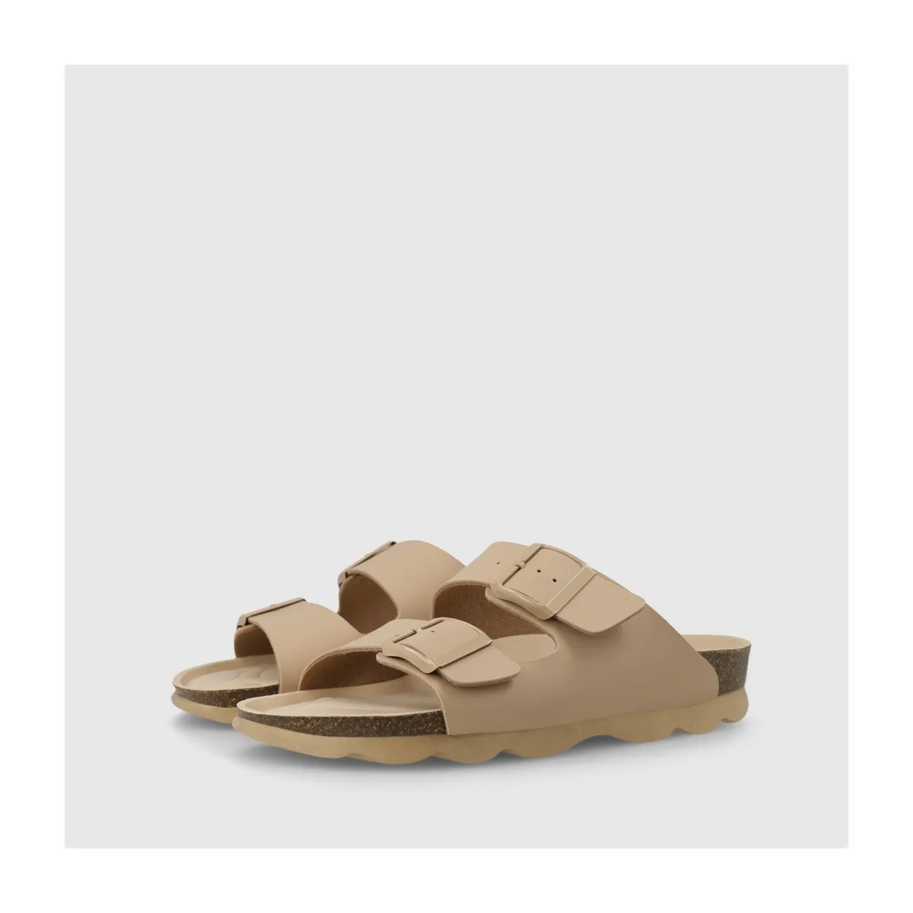 SANDALIAS BEIGE BDUO