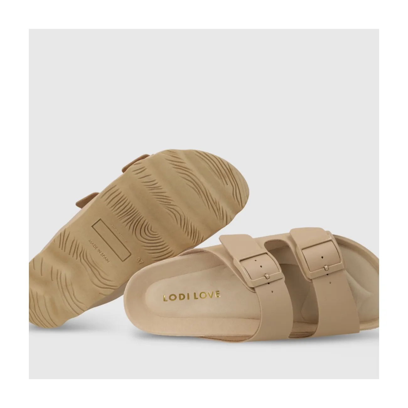 SANDALIAS BEIGE BDUO