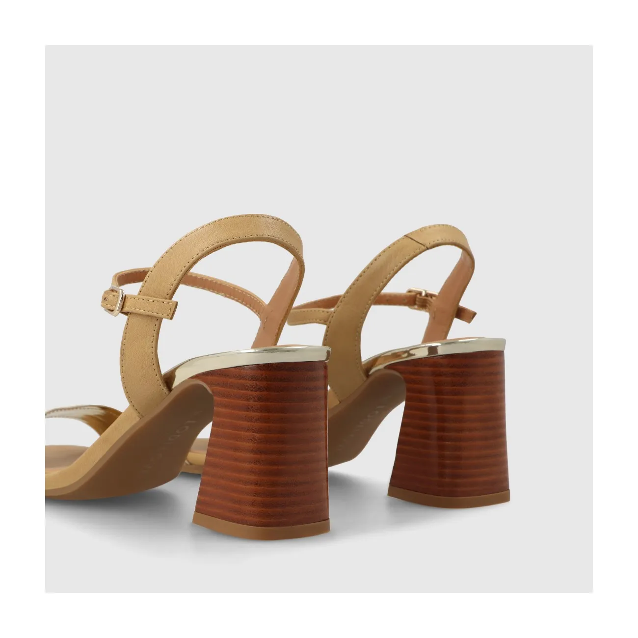SANDALIAS BEIGE BOT4436SR