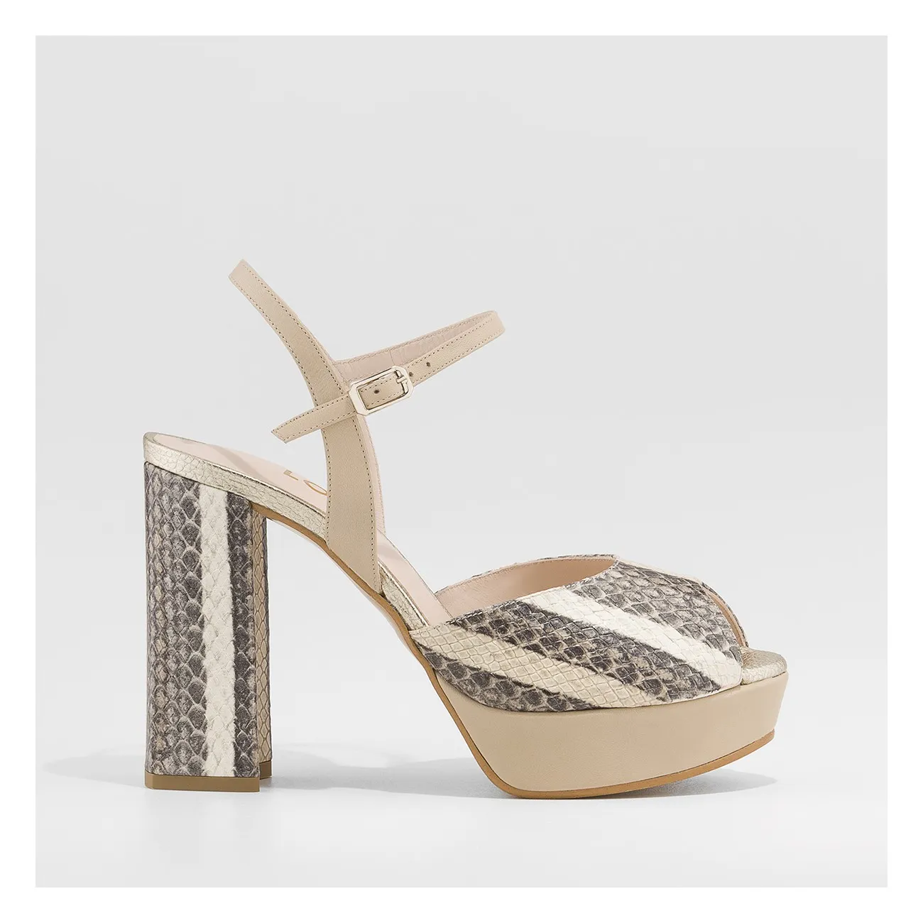 SANDALIAS BEIGE TICARIX