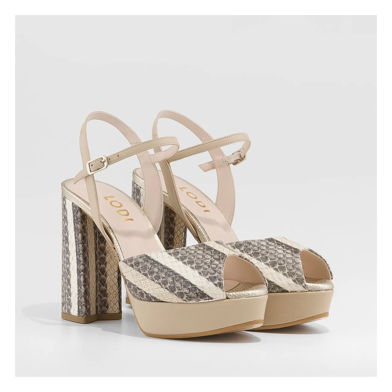 SANDALIAS BEIGE TICARIX