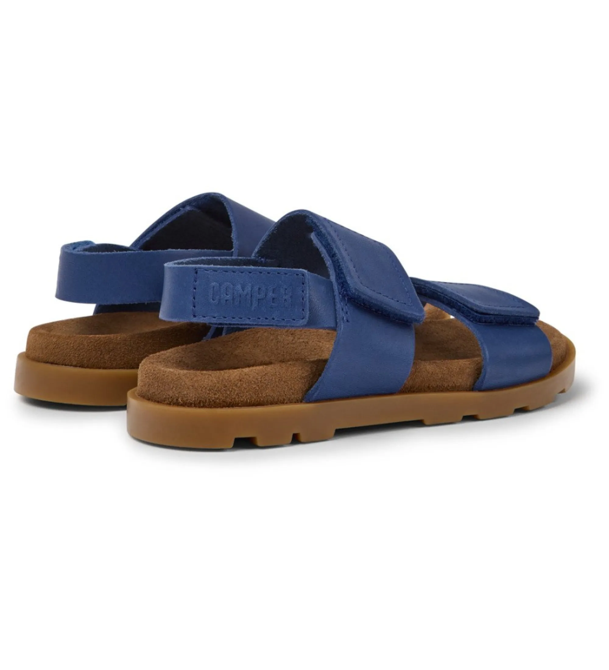 Sandalias de piel Brutus azul