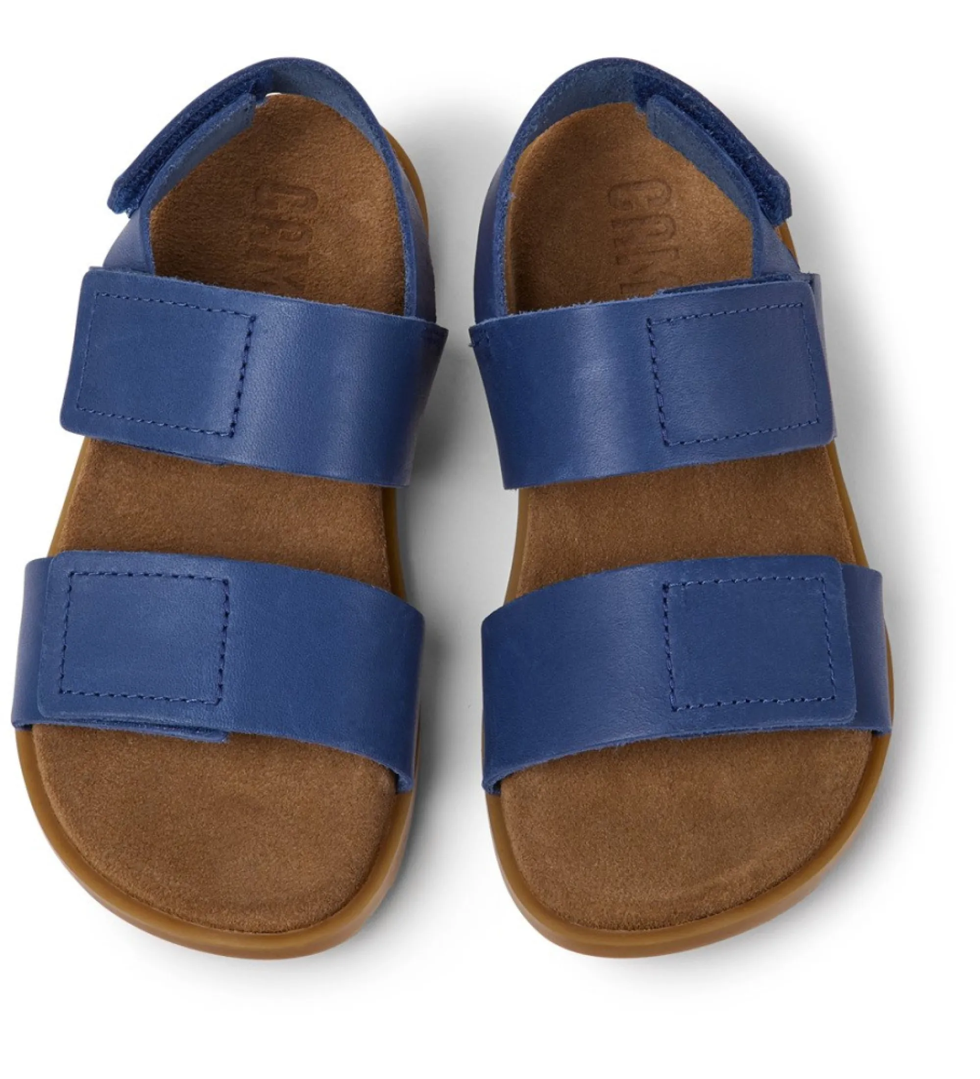 Sandalias de piel Brutus azul