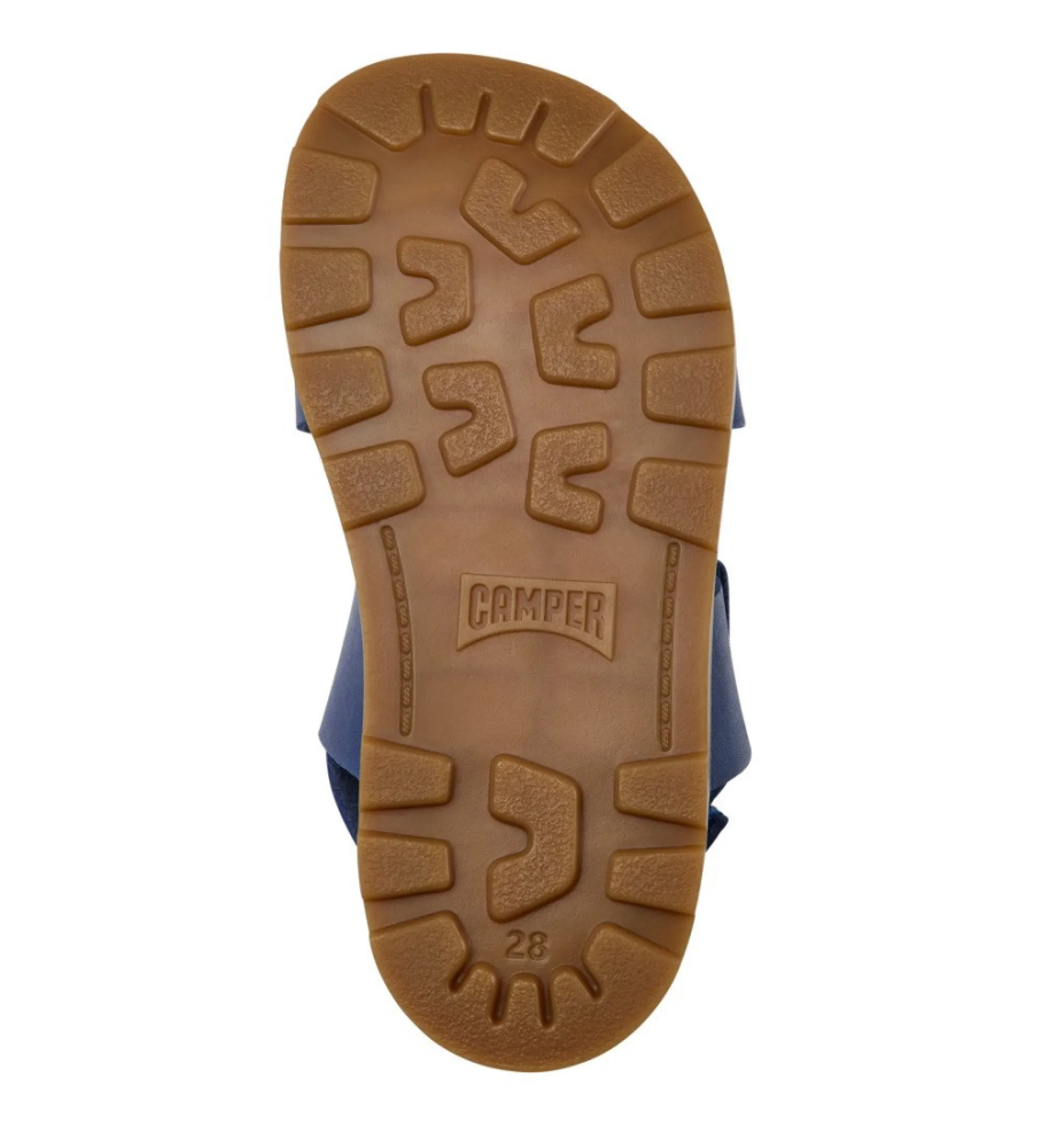 Sandalias de piel Brutus azul