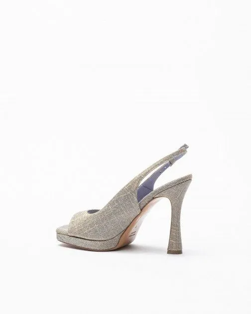 Sandalias de tacón alto PROF 3209 Beige