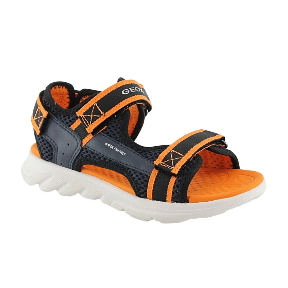 SANDALIAS GEOX AIRADYUM AZULNARANJA