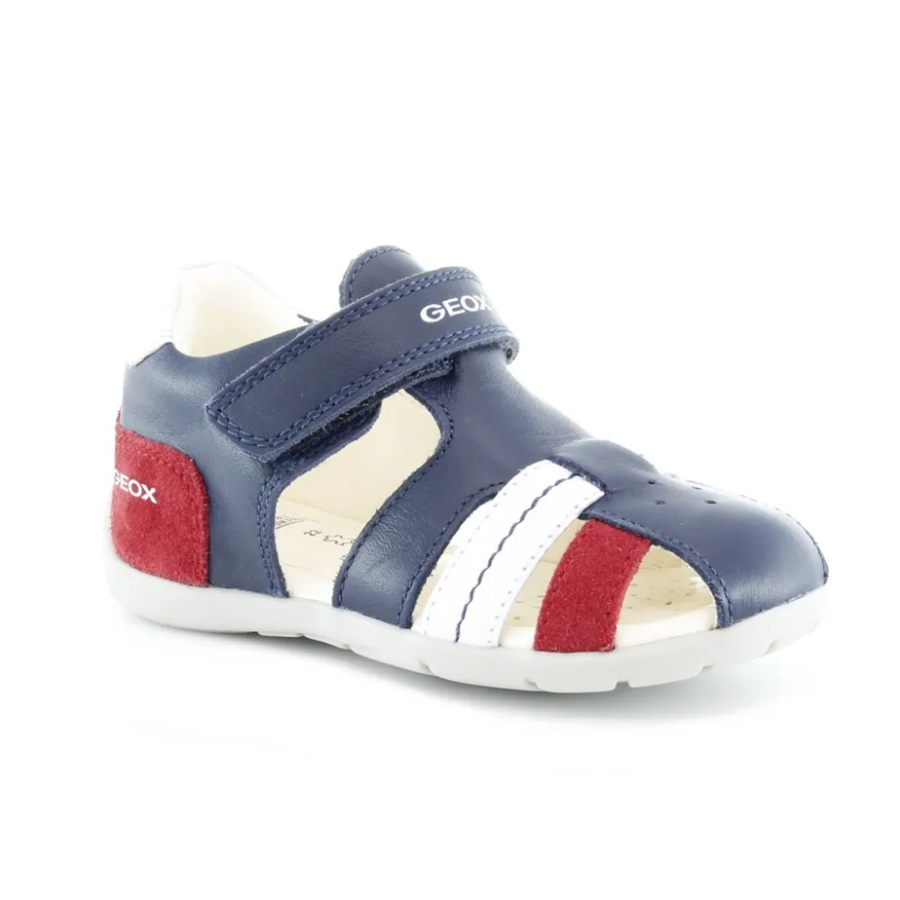 SANDALIAS GEOX KAYTAN AZULROJO