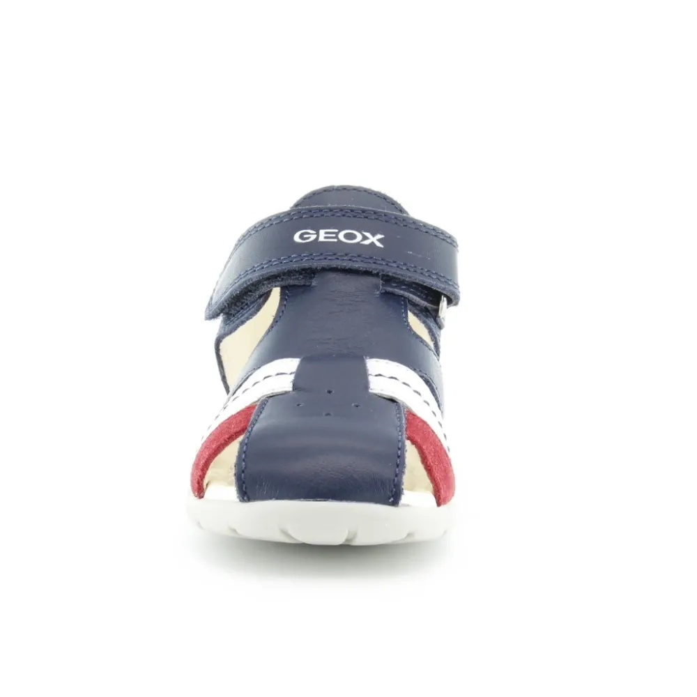 SANDALIAS GEOX KAYTAN AZULROJO