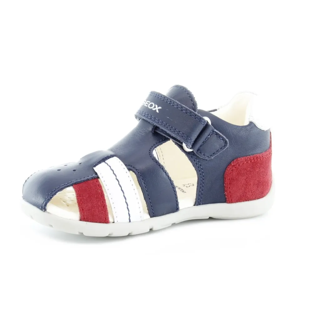 SANDALIAS GEOX KAYTAN AZULROJO