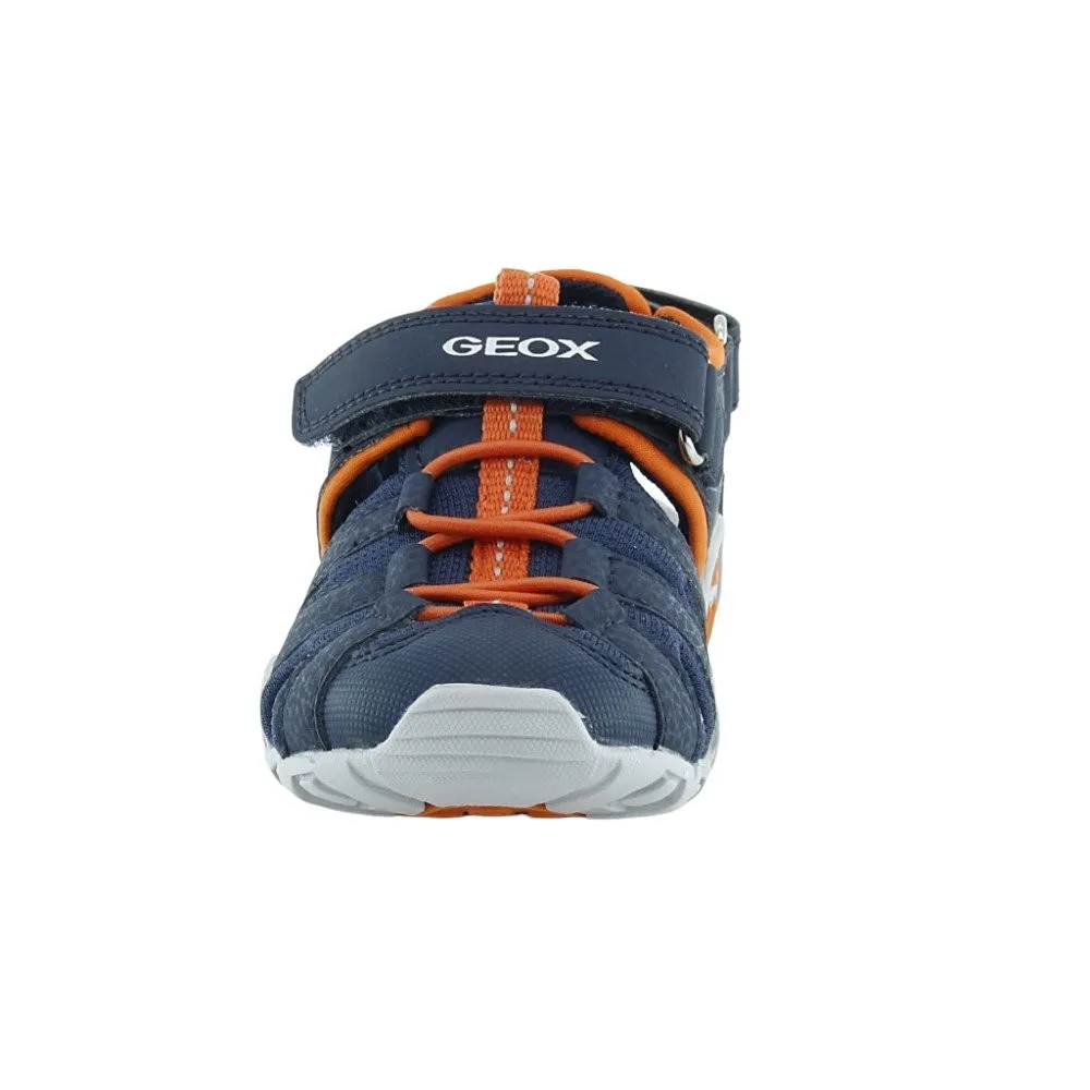 SANDALIAS GEOX KRAZE AZULNARANJA