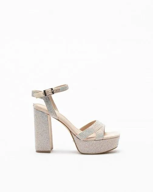 Sandalias Guess Zeline Beige