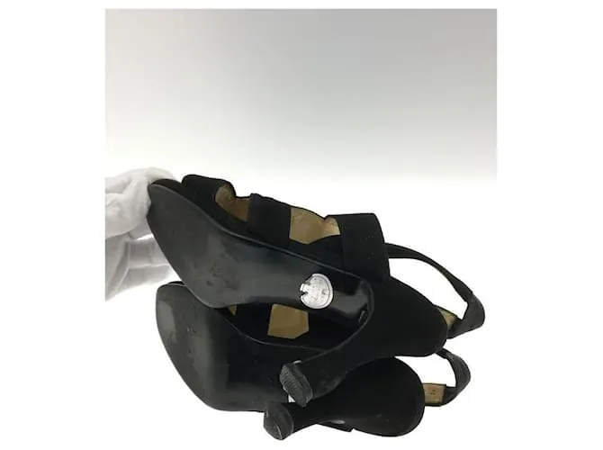 **Sandalias negras de Gianni Versace Negro 