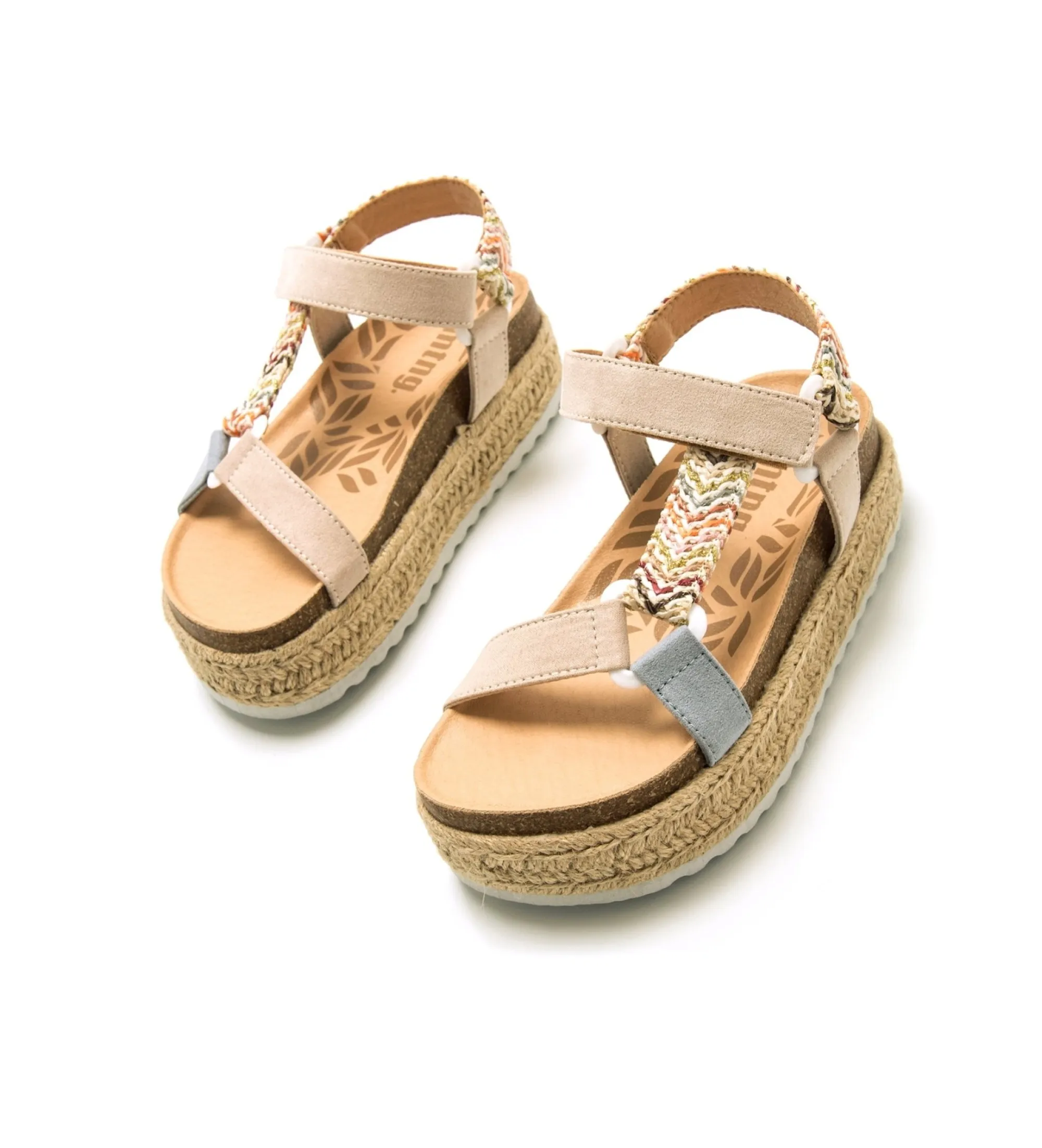 Sandalias Padbio beige