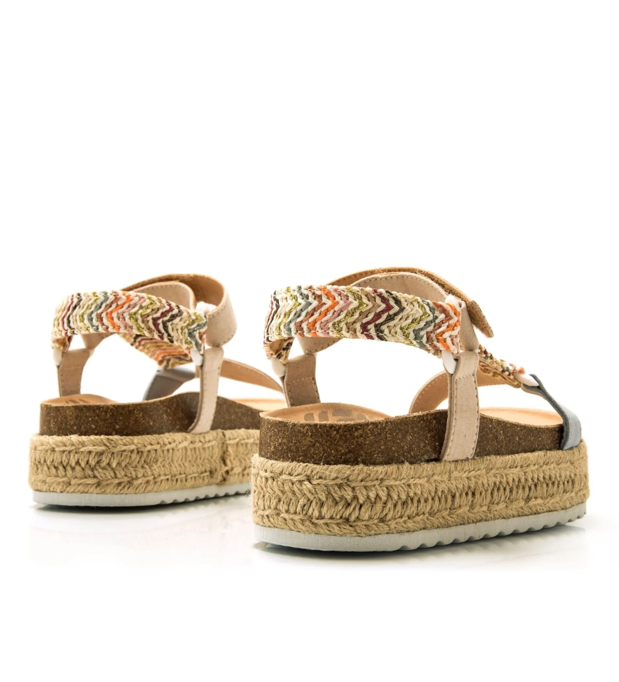 Sandalias Padbio beige