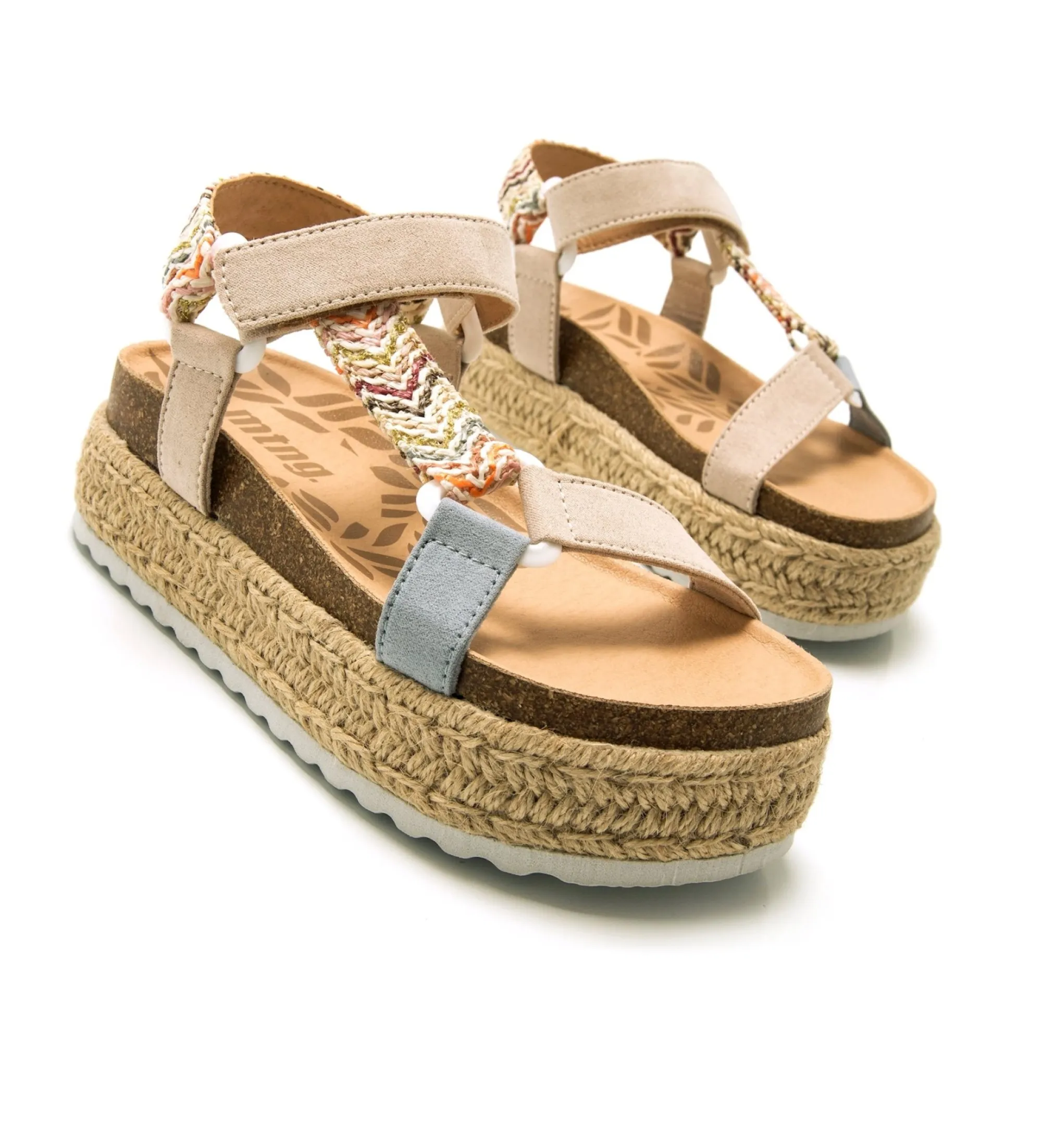 Sandalias Padbio beige