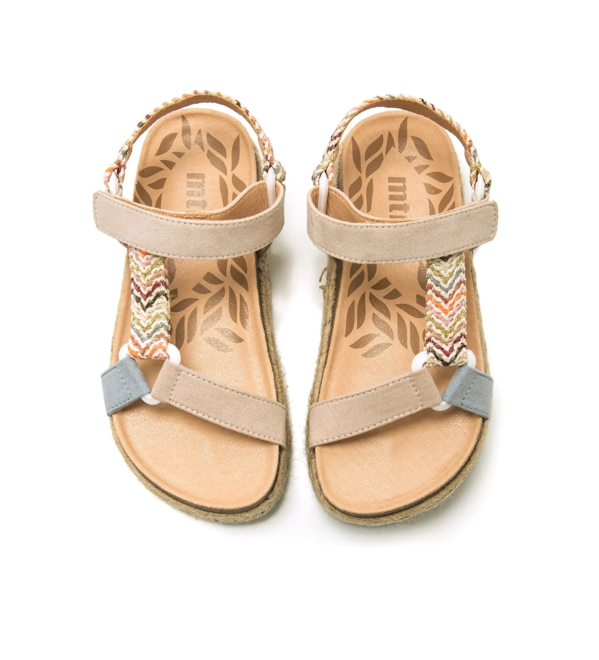 Sandalias Padbio beige