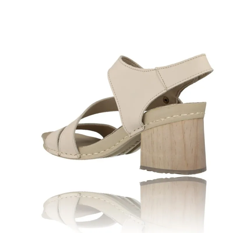 SANDALIAS PARA MUJER DE THE ART COMPANY 1872  TACóN CóMODO