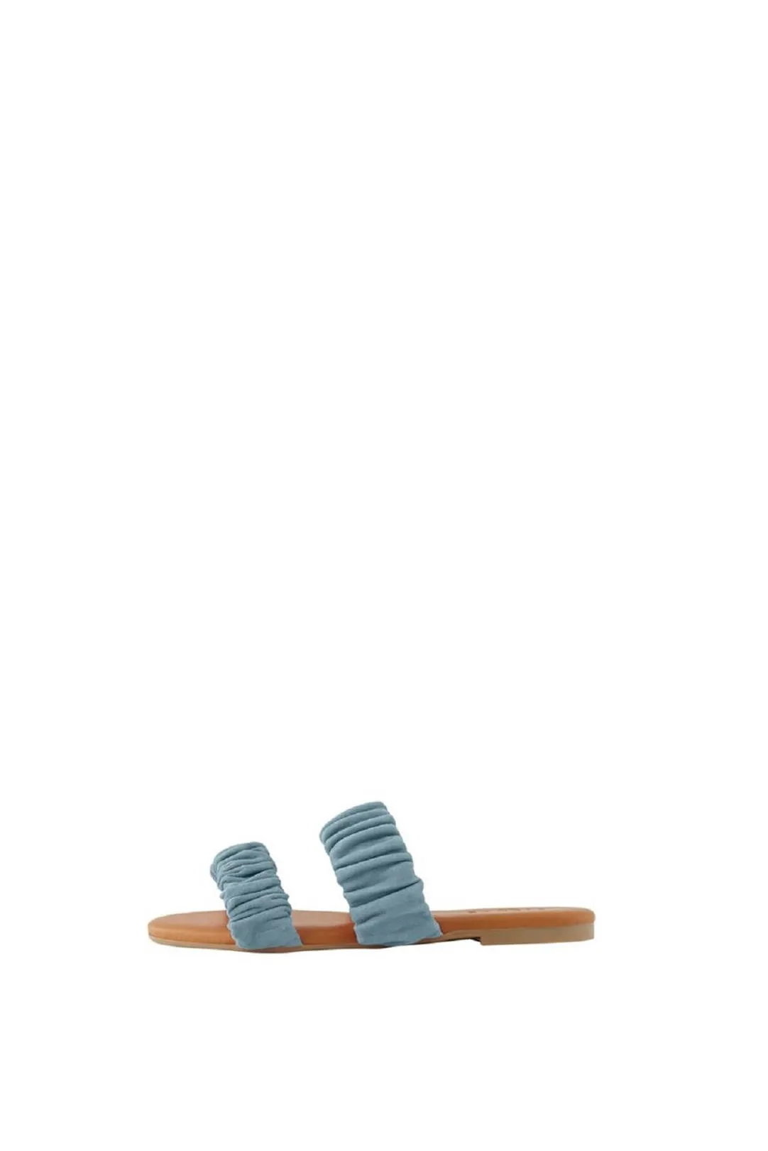 Sandalias piel Pcviba azul