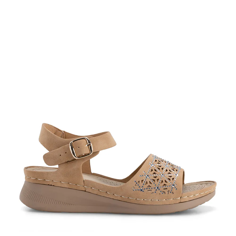 Sandalias Sancha Beige Weide