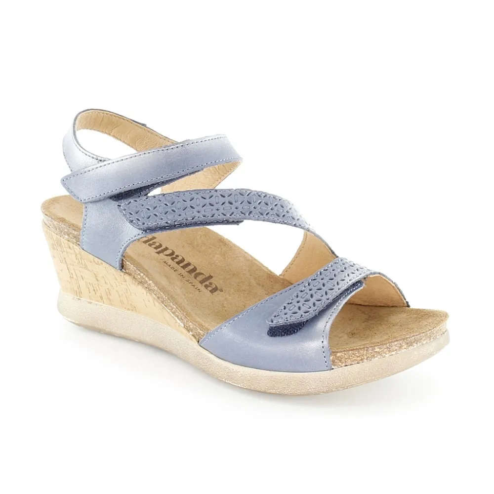 Sandalias Wanda Panda Mayra Azul