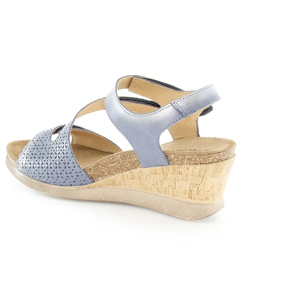 Sandalias Wanda Panda Mayra Azul