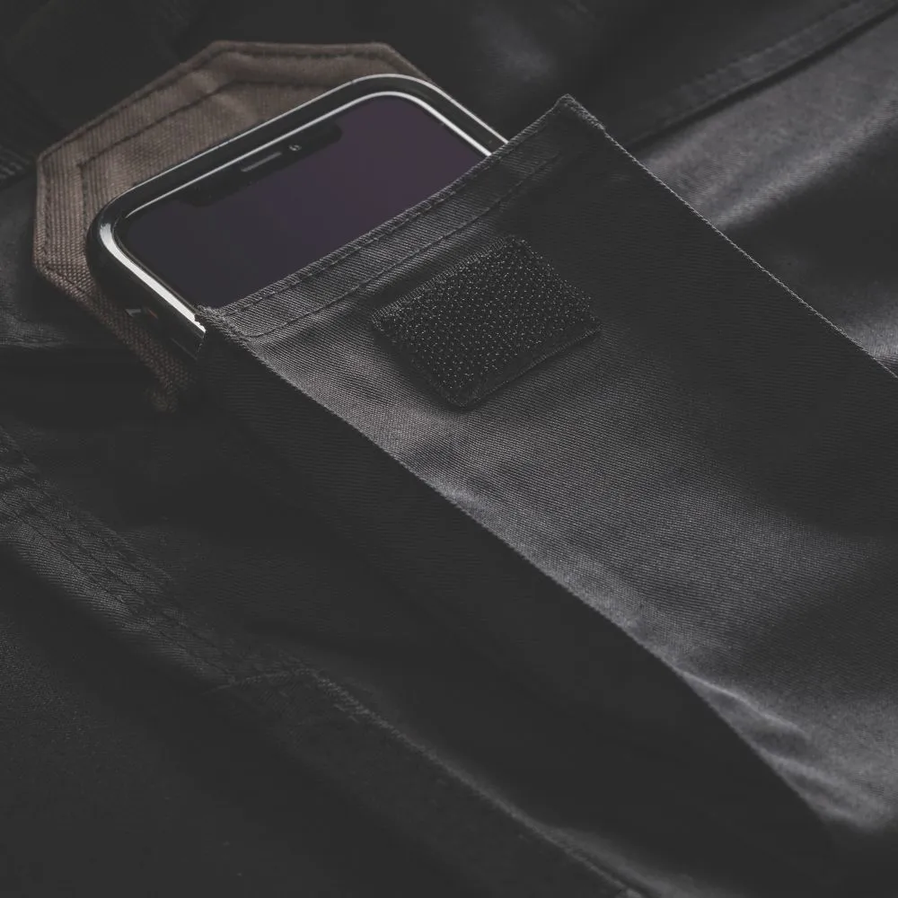 Scruffs Pro Flex Holster, pantalón de trabajo, negro (cintura 30