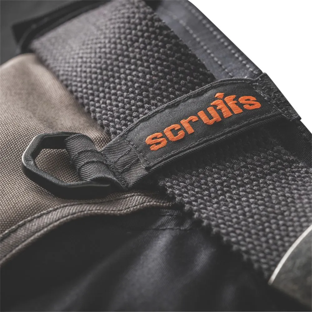 Scruffs Pro Flex Holster, pantalón de trabajo, negro (cintura 30
