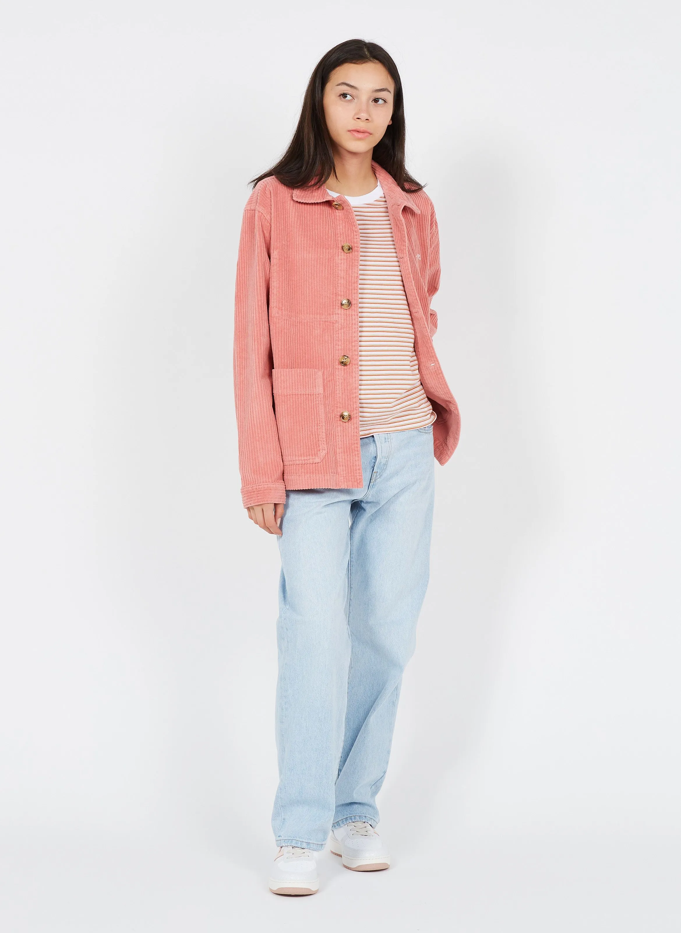 SEBASTO AMORE  CHAQUETA WORKER DE ALGODóN EN ROSA