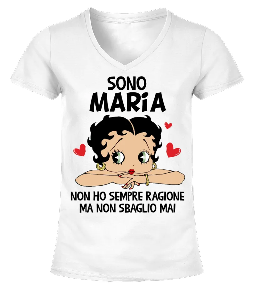 Sempre Maria Camiseta cuello pico Mujer