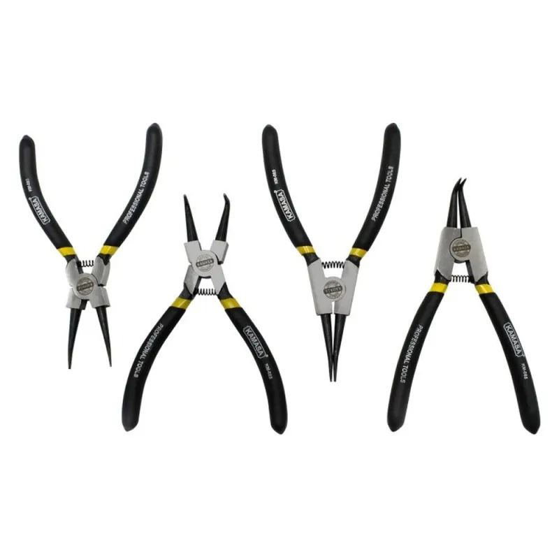 Set de Alicates Saca Reten 6" x 4 Unidades Kamasa KM085